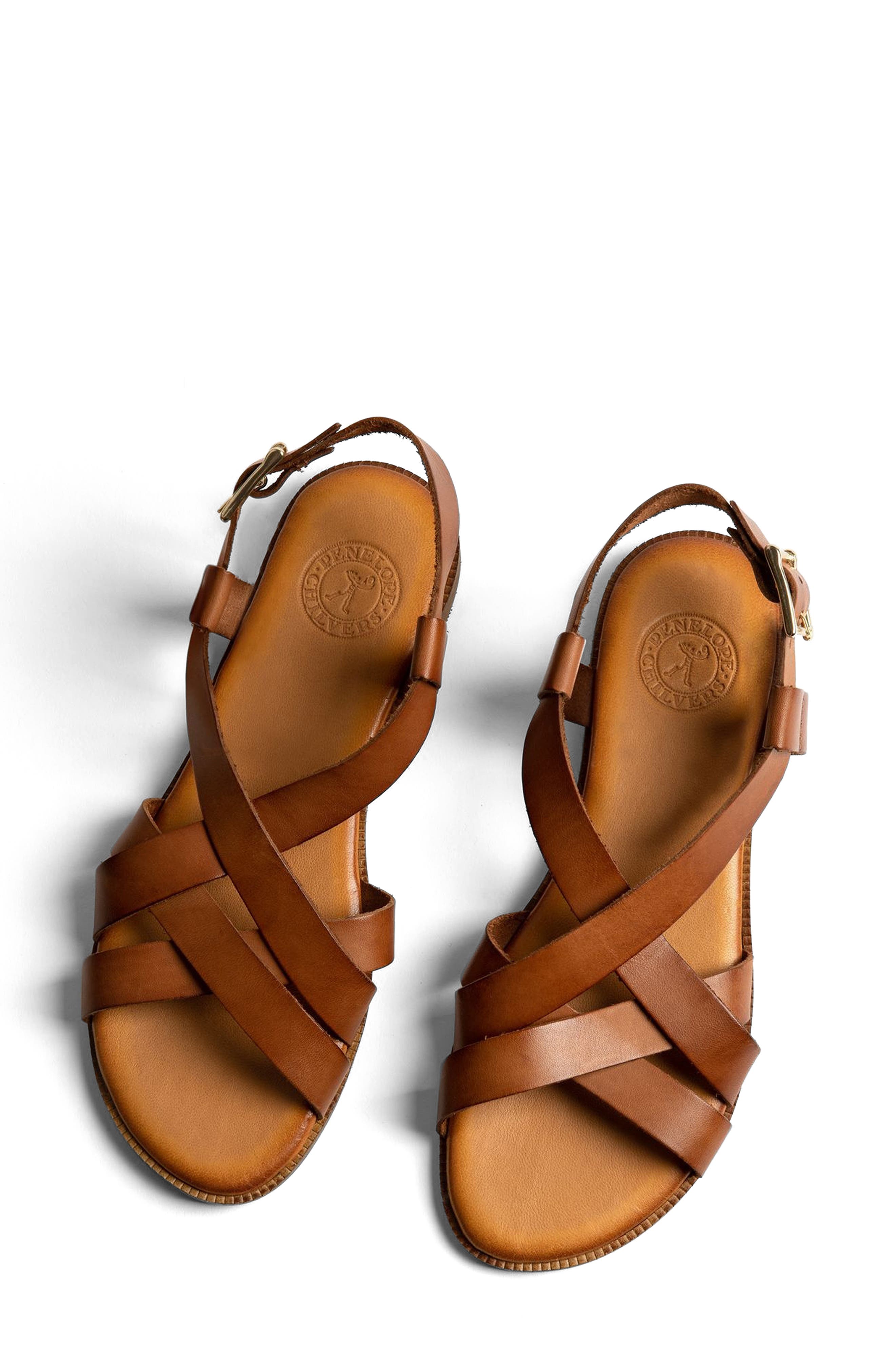 Penelope Chilvers Buttercup Slingback Sandal, Alternate, color, Tan
