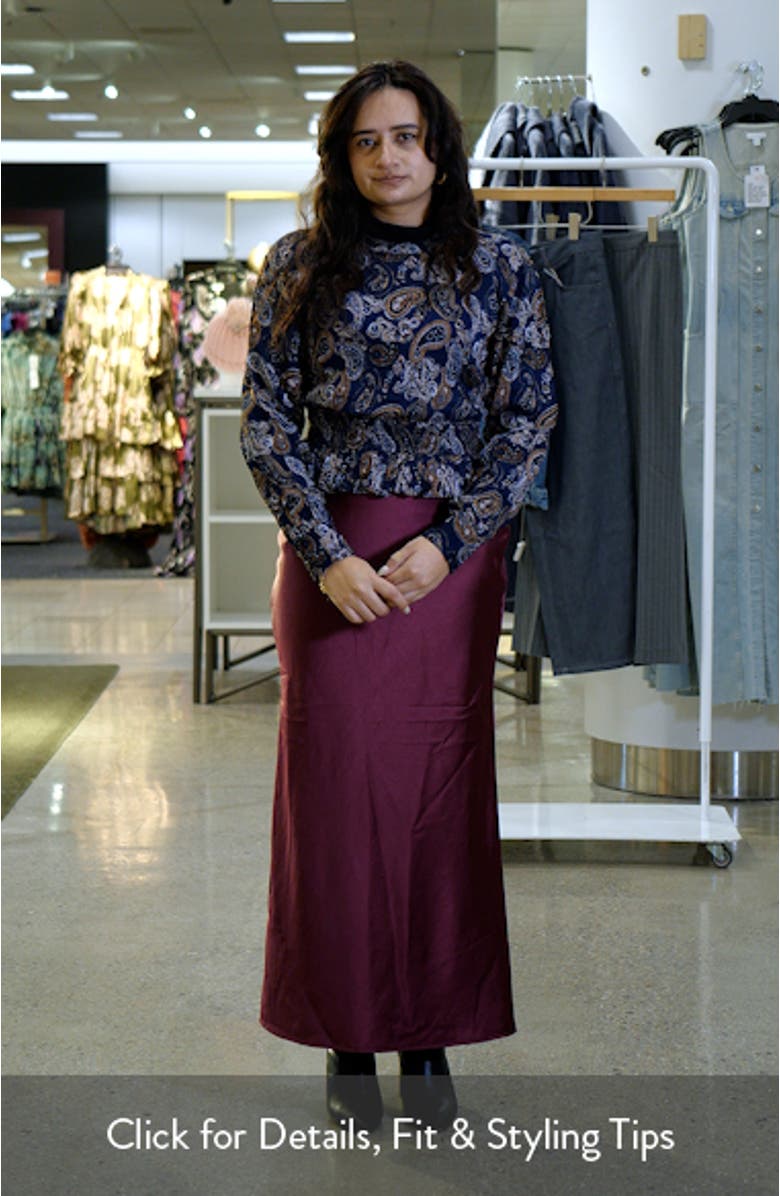 Noreen Print Peplum Top, sales video thumbnail