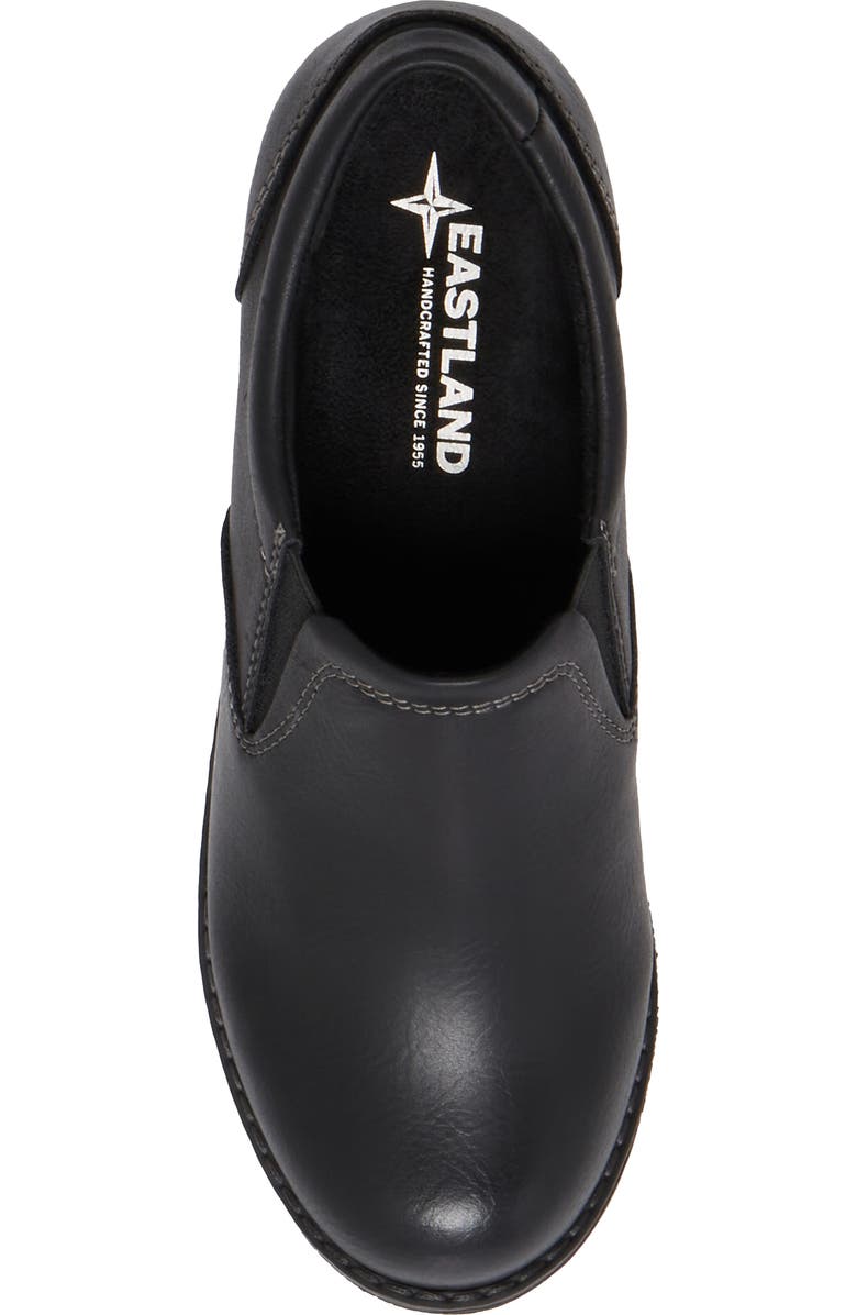 Eastland Reese Faux Leather Boot, Alternate, color, Black