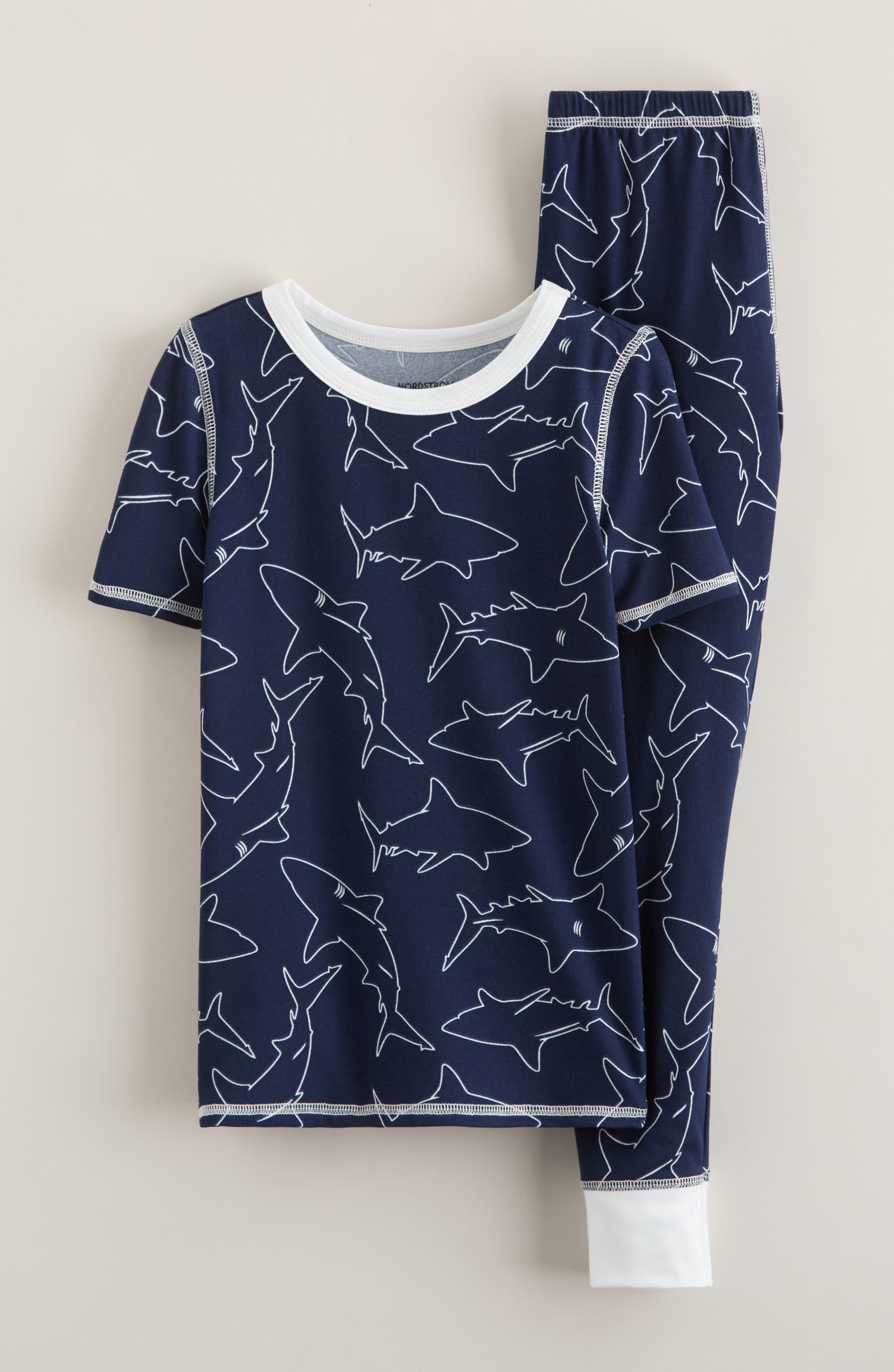 NAVY PEACOAT SHARKS