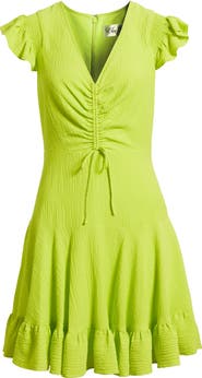 Eliza J Center Ruched A-Line Dress