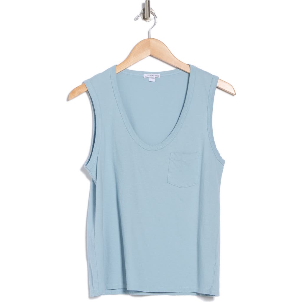 JAMES PERSE JAMES PERSE V-NECK COTTON TANK