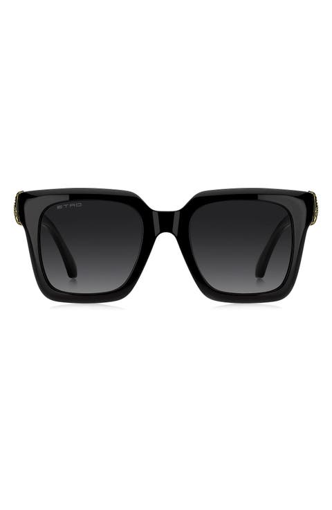 0157/S 52mm Gradient Square Sunglasses