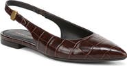 Veronica Beard Shina Slingback Pointed Toe Flat
