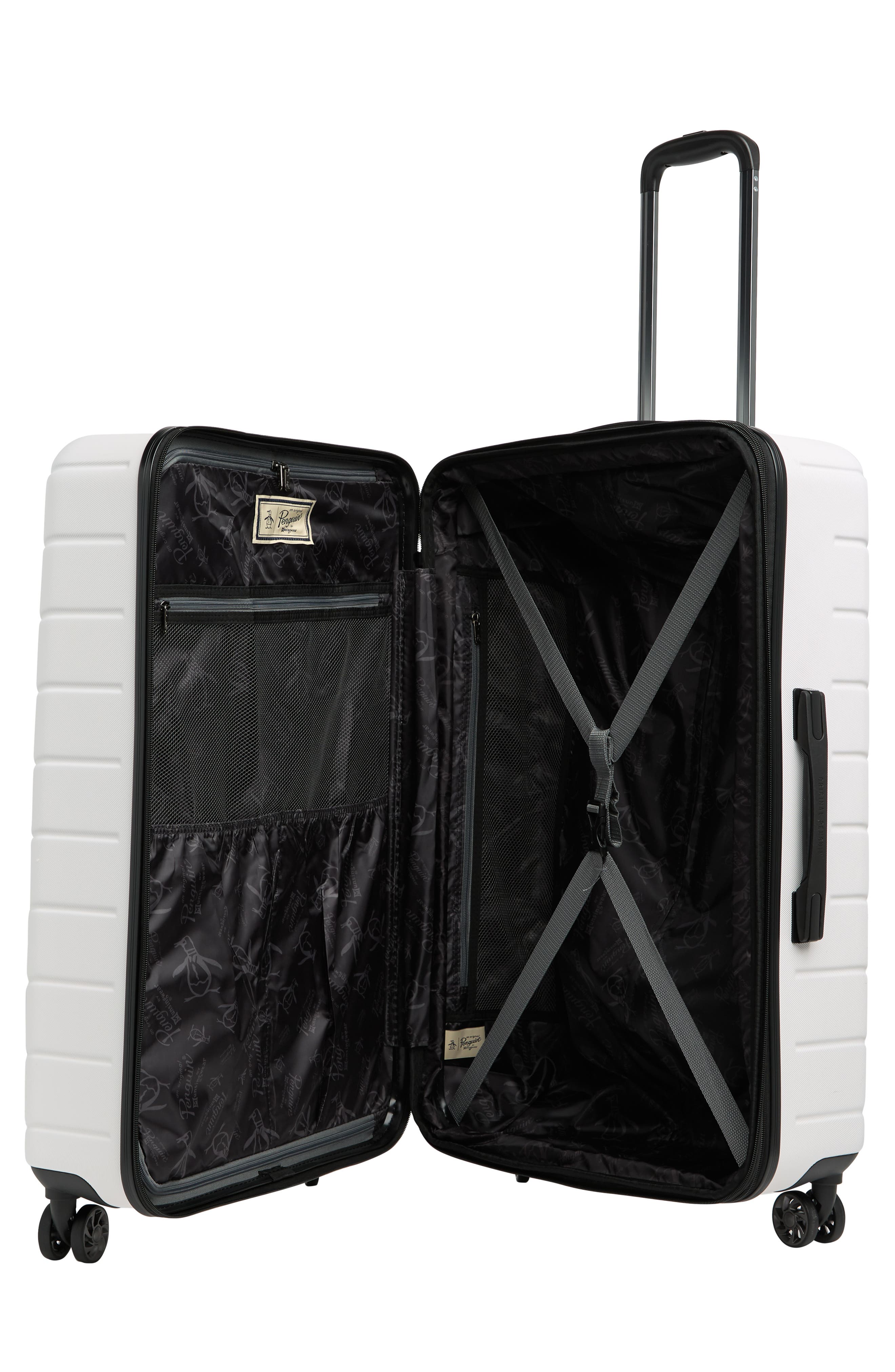 Original Penguin Aero Large Hardside Spinner Suitcase, Alternate, color, 