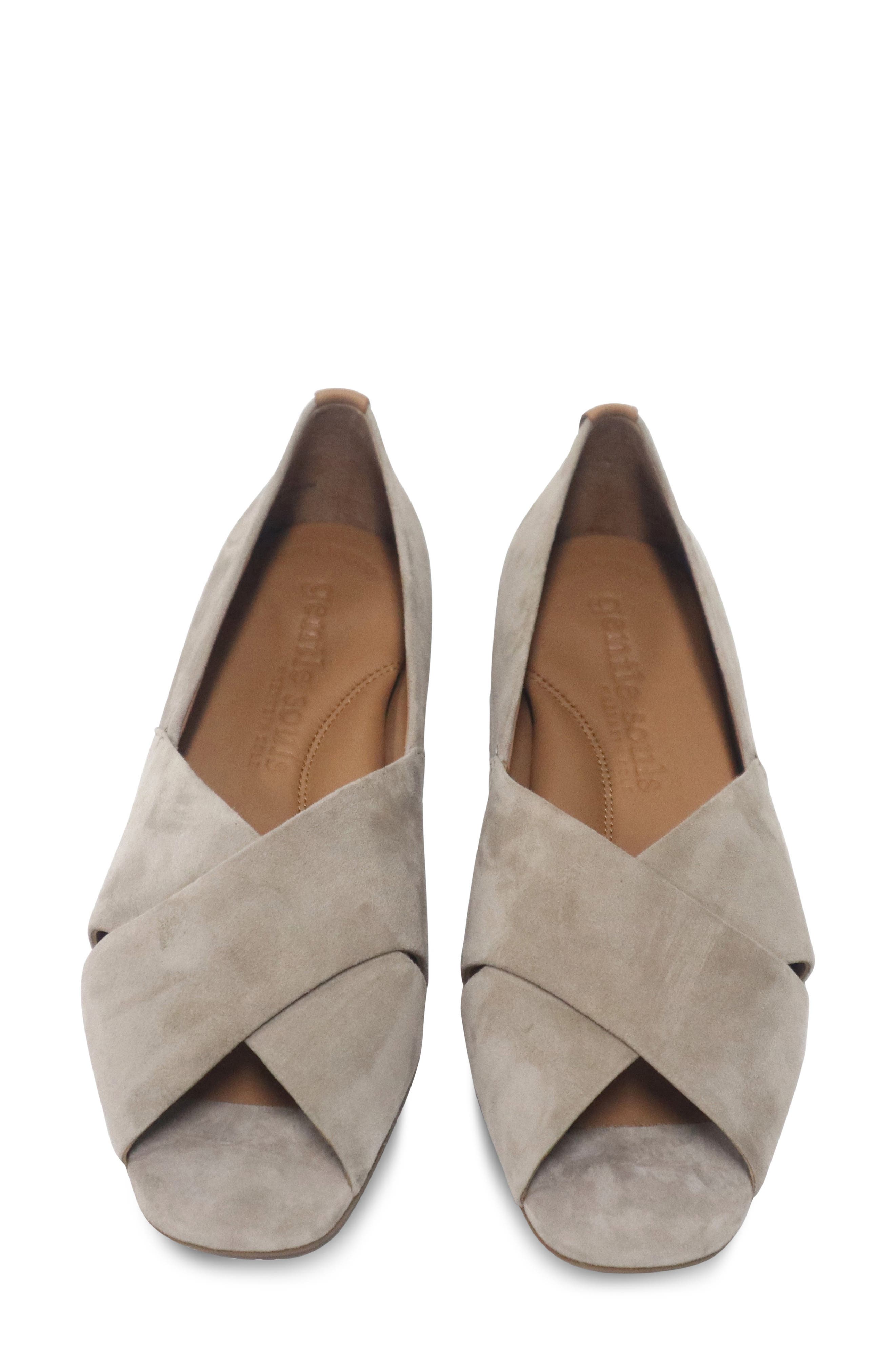 Whoebe Flat, Alternate, color, MUSHROOM SUEDE