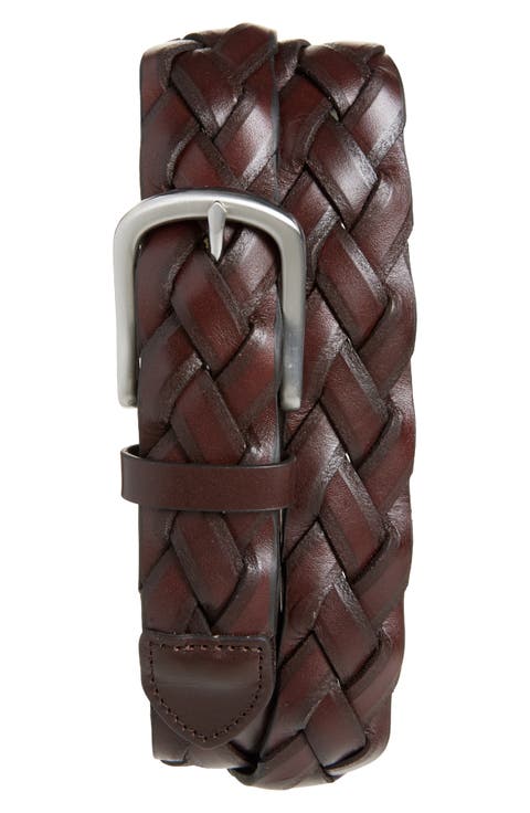 Braided Leather Belt
