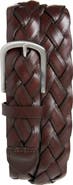 Johnston & Murphy Braided Leather Belt