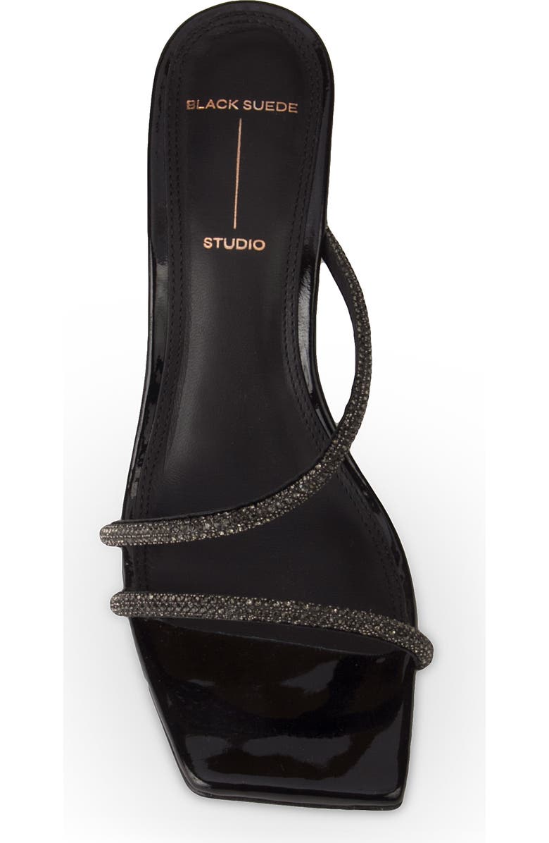 BLACK SUEDE STUDIO Olivia Wedge Slide Sandal, Alternate, color,