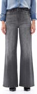 Bayeas Seamed High Waist Wide Leg Jeans