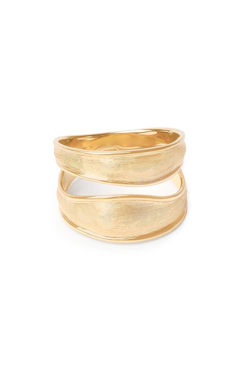 Marco Bicego Lunaria Ring, Main, color, Yellow Gold