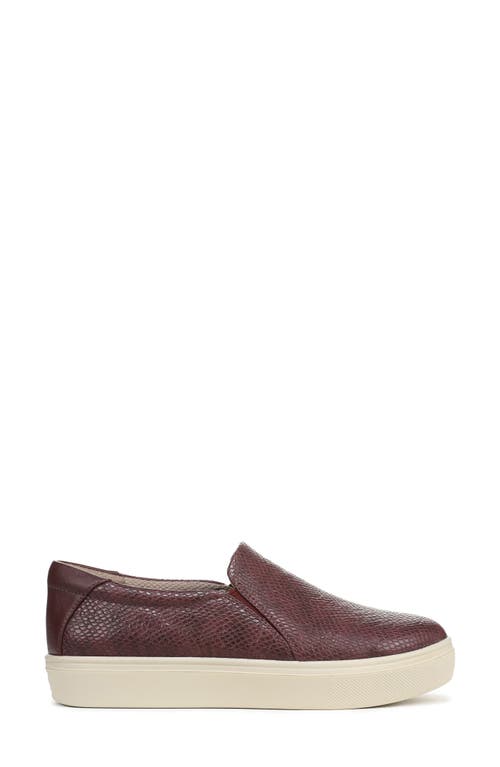 Dr. Scholl's Madison Cloud Slip-on Sneaker In Burgundy