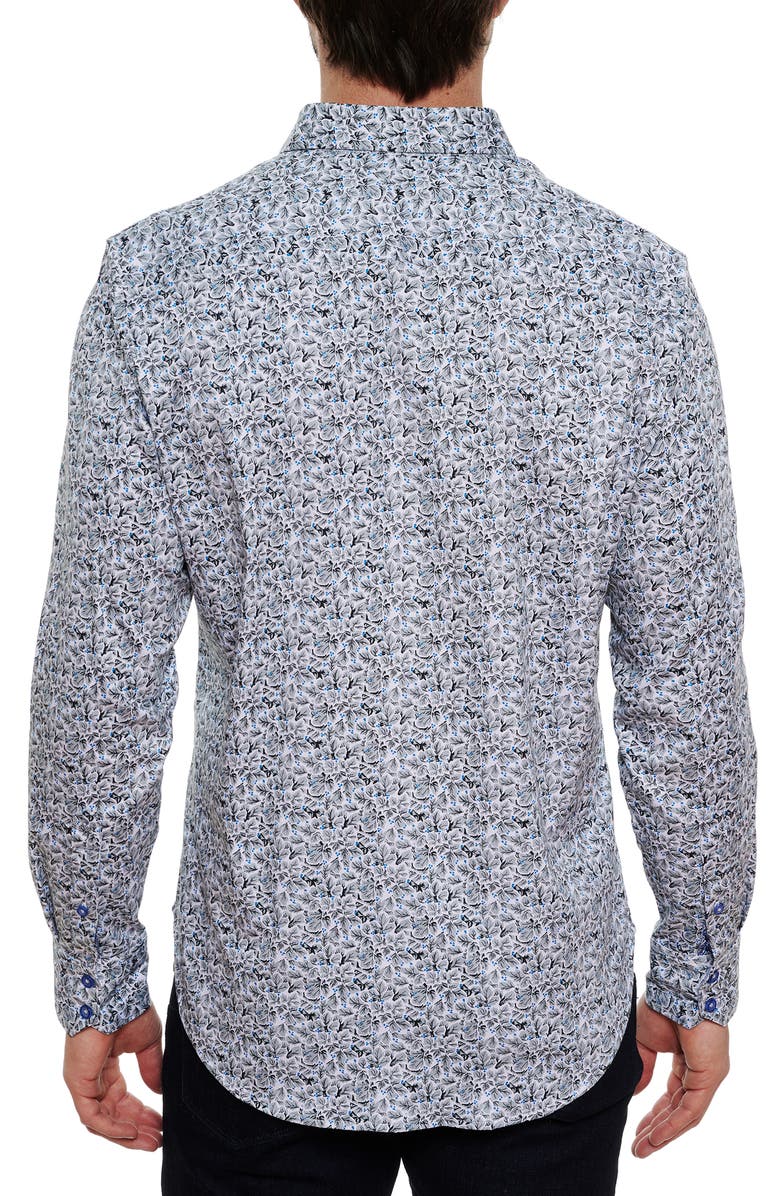 Robert Graham Barbera Floral Button-Up Shirt, Alternate, color, 