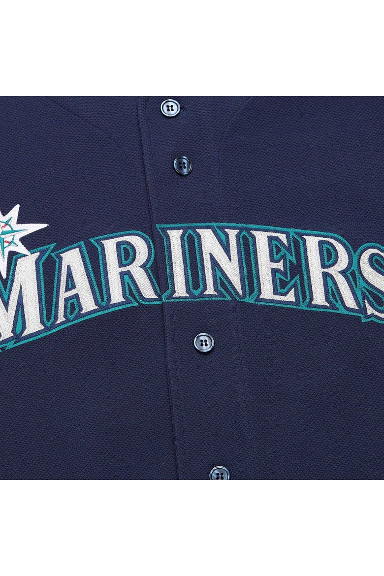 Men's Mitchell & Ness Ichiro Suzuki Navy Seattle Mariners Cooperstown Collection Batting Practice Jersey, Alternate, color, Navy