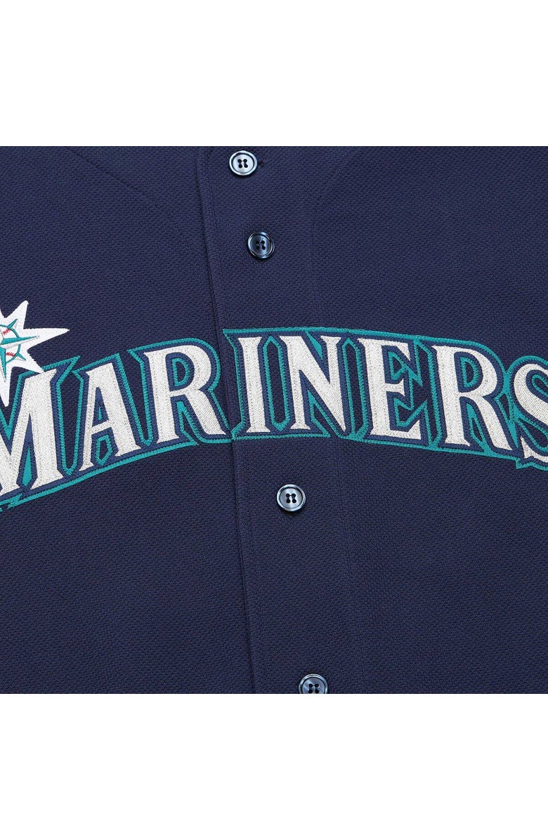 Mitchell & Ness Men's Mitchell & Ness Ichiro Suzuki Navy Seattle Mariners Cooperstown Collection Batting Practice Jersey, Alternate, color, Navy