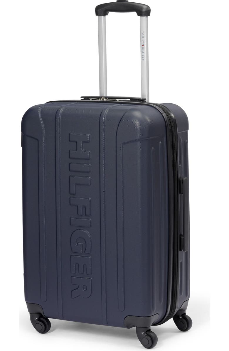 Tommy Hilfiger Big Hilfiger 20" Upright Suitcase, Alternate, color, Navy