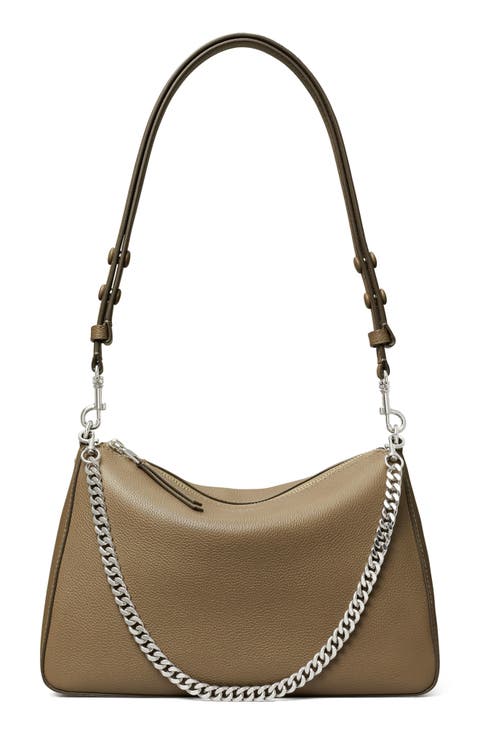 Perry Leather Shoulder Bag
