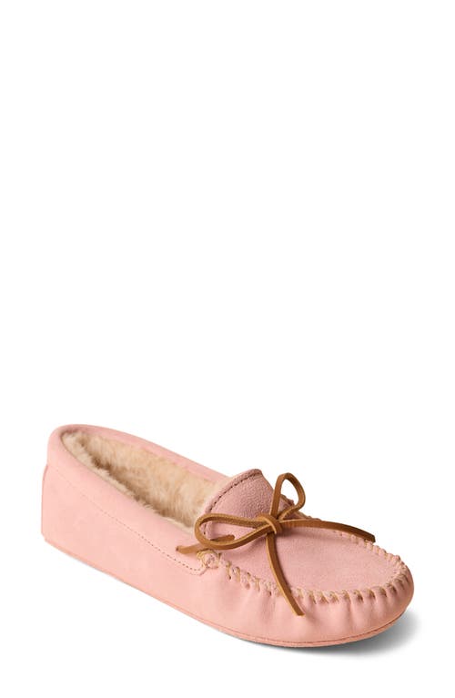 Minnetonka Faux Fur Lined Soft Sole Slipper