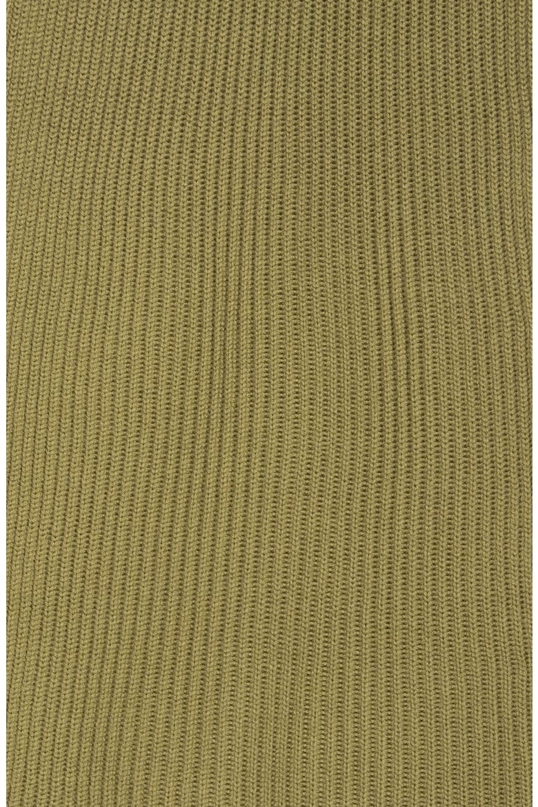 Merino Wool Scarf, Alternate, color, MOSS