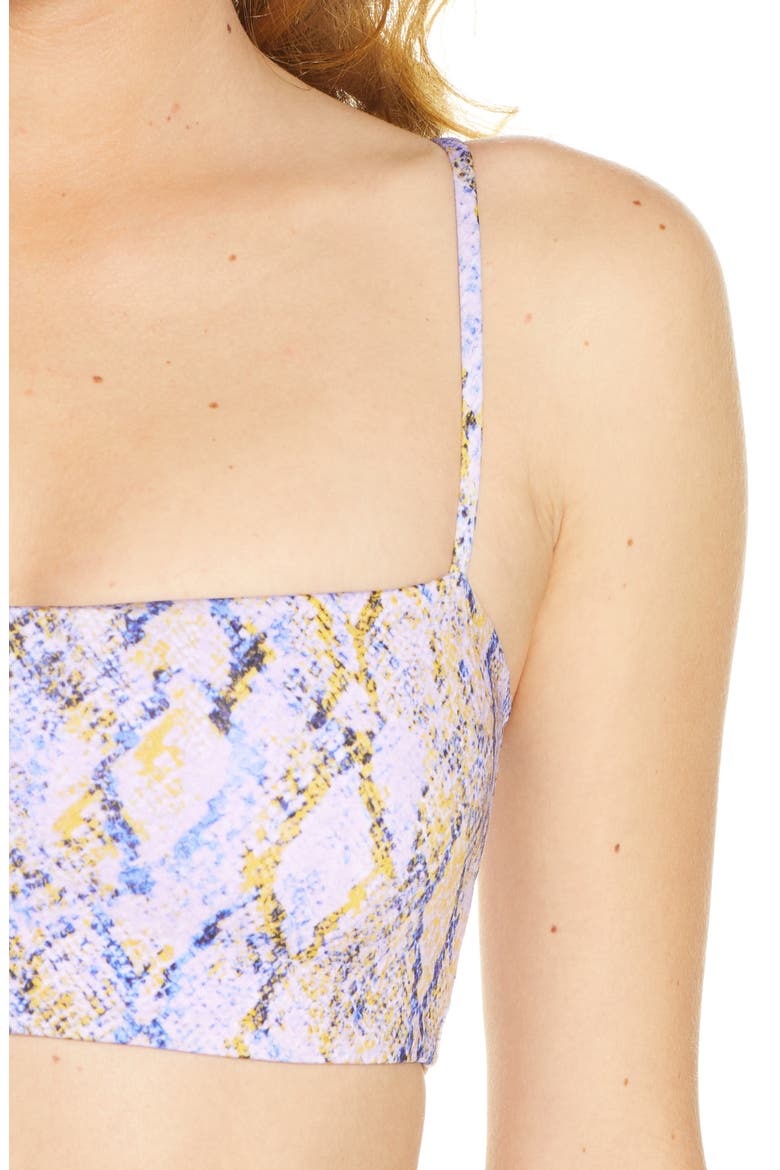 L Space Rebel Bikini Top, Alternate, color, SERPENTINA