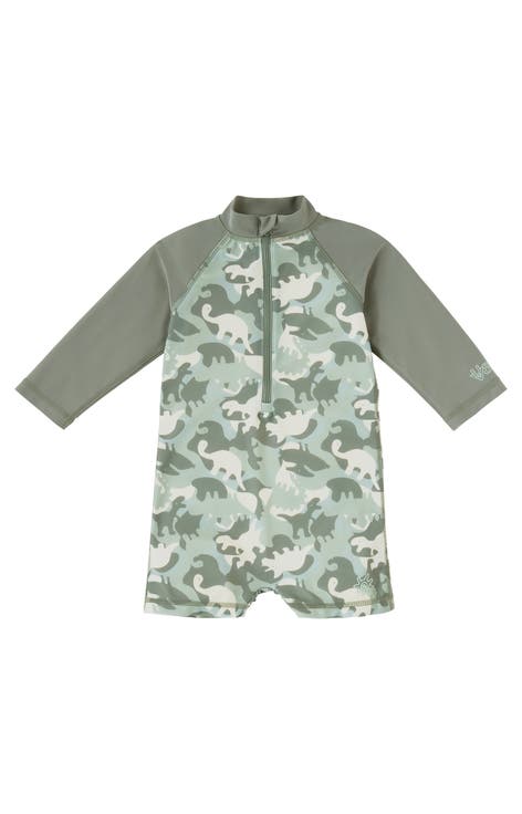 Long Sleeve Swim Romper (Baby)