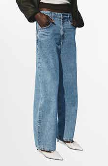 MANGO Selection Mid Rise Straight Leg Jeans