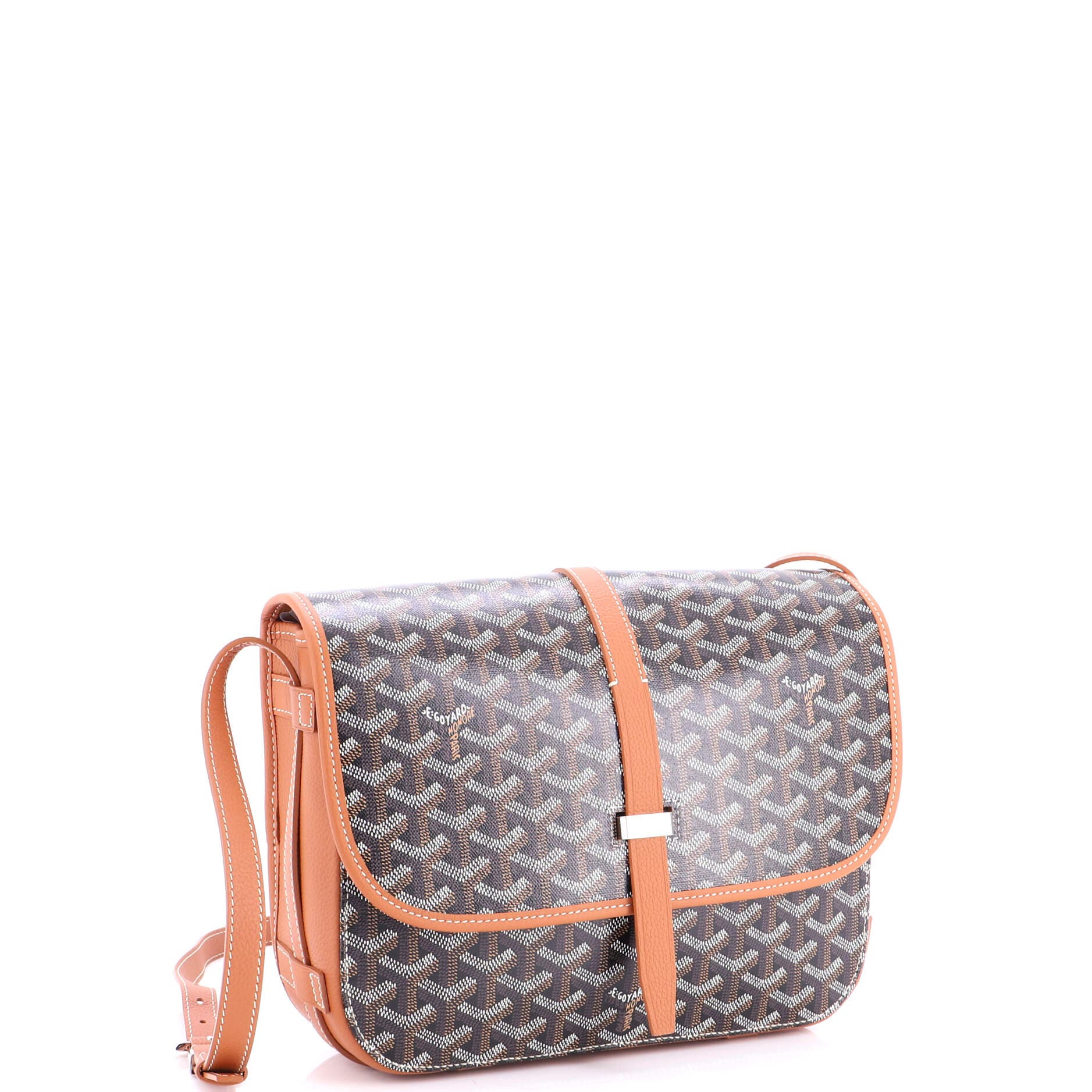 Belvedere II Messenger Bag Coated Canvas MM, Alternate, color, Brown