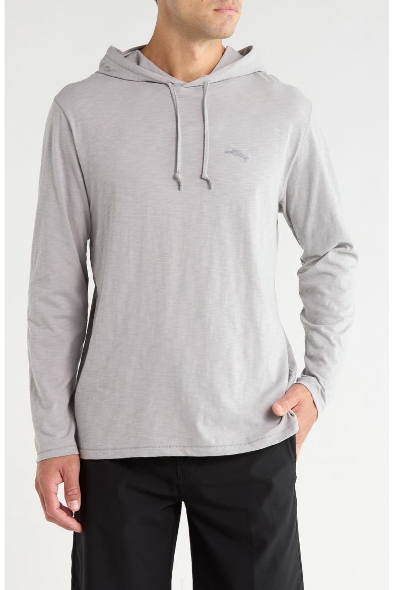 Shades of Paradise Lux Pullover Hoodie, Main, color, ULTIMATE GRAY
