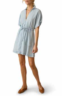 Faherty Oakley Tried & True Chambray Shirtdress