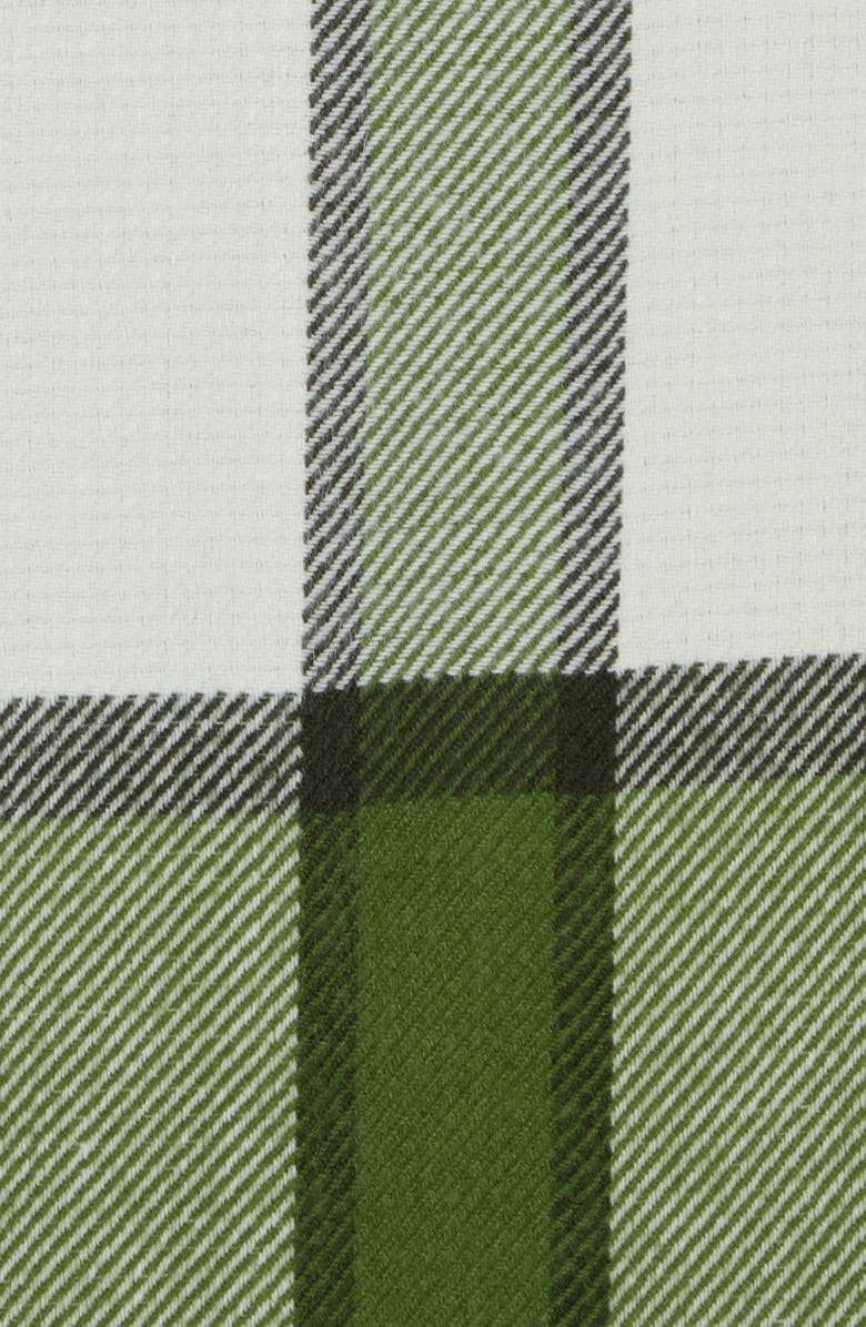 Hunter Heavyweight Reversible Plaid Scarf, Alternate, color, Maa Green 301