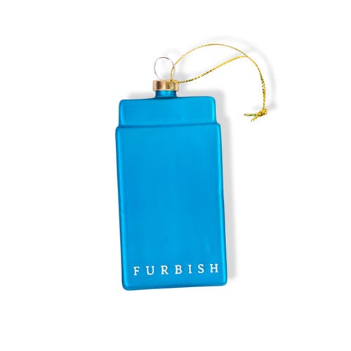 Furbish Matchbook Ornament In Blue