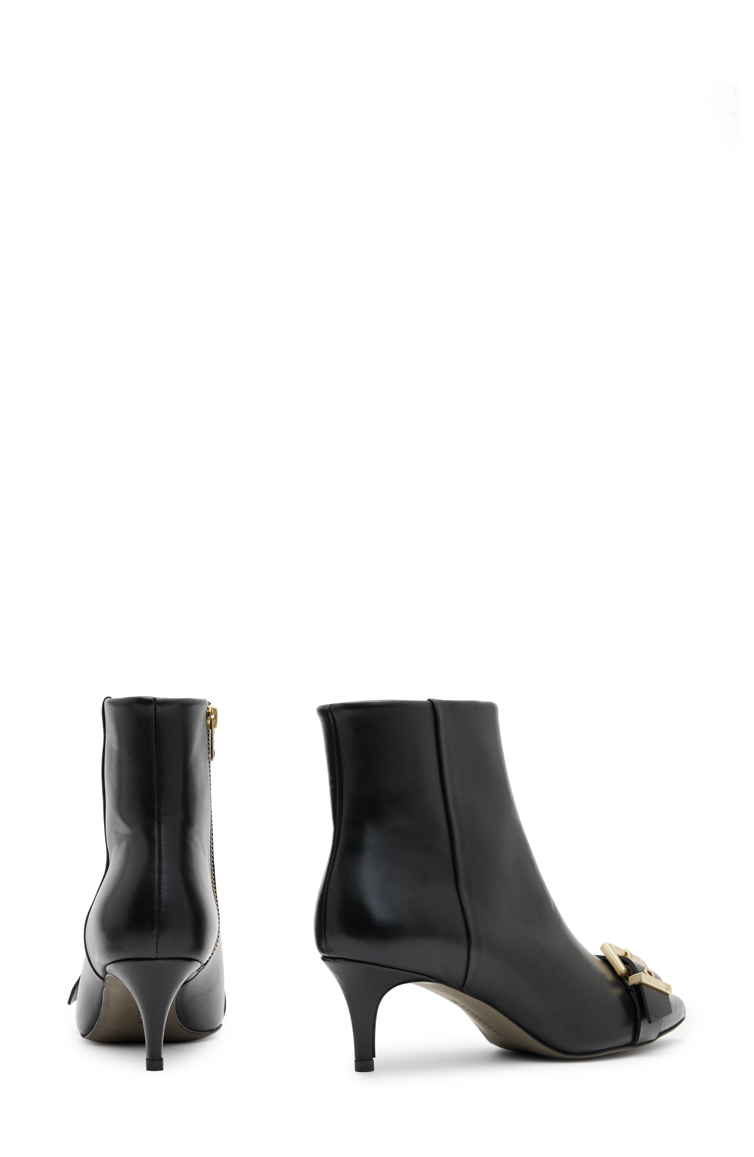 AllSaints Rebecca Bootie, Alternate, color, Black