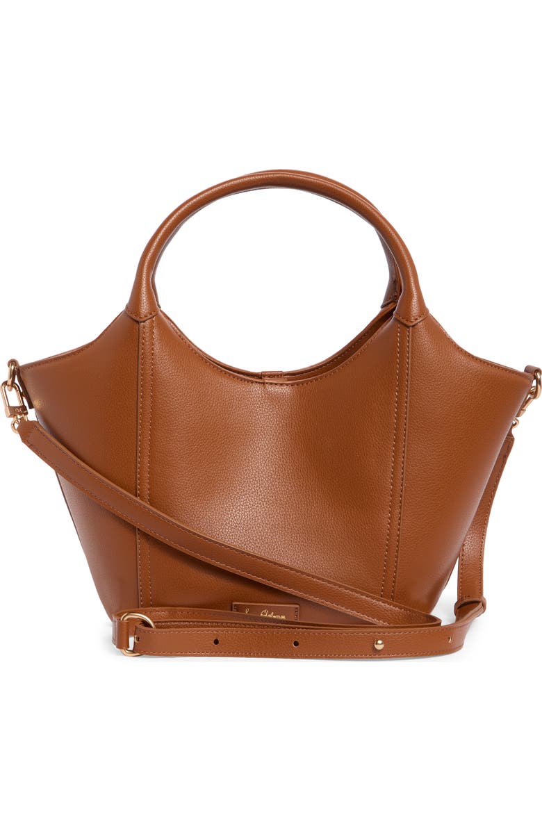 Sam Edelman Mini Sydney Tote Bag, Alternate, color, Cognac