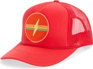 Friday Feelin’ Electric Rainbow Trucker Hat