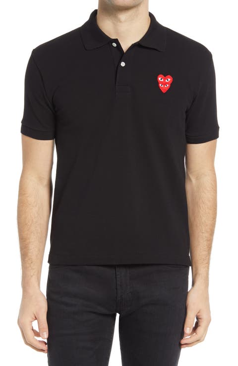 Men's Comme des Garçons PLAY Polo Shirts | Nordstrom Men's Comme des Garçons PLAY Polo Shirts | Nordstrom