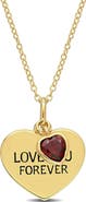 DELMAR Love You Forever Pendant Necklace