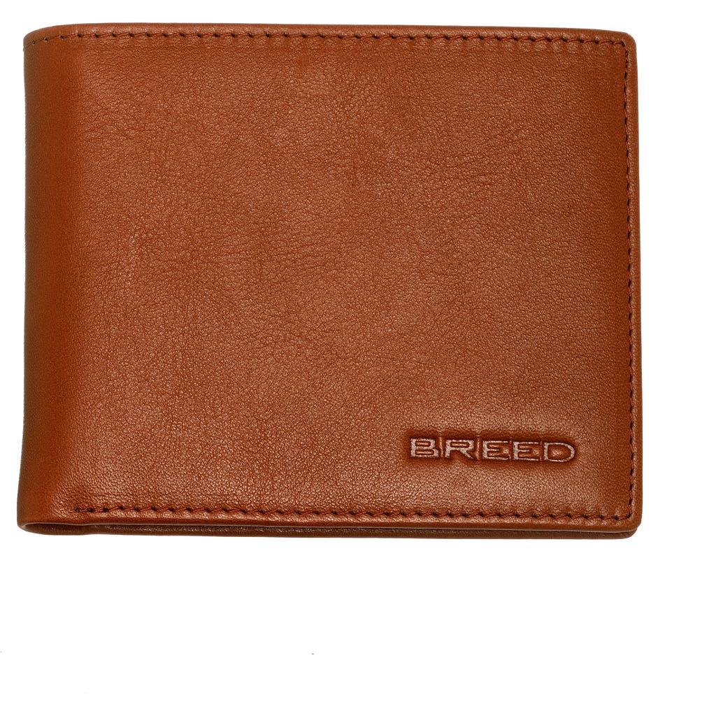 Breed Locke Bi Fold Wallet In Brown
