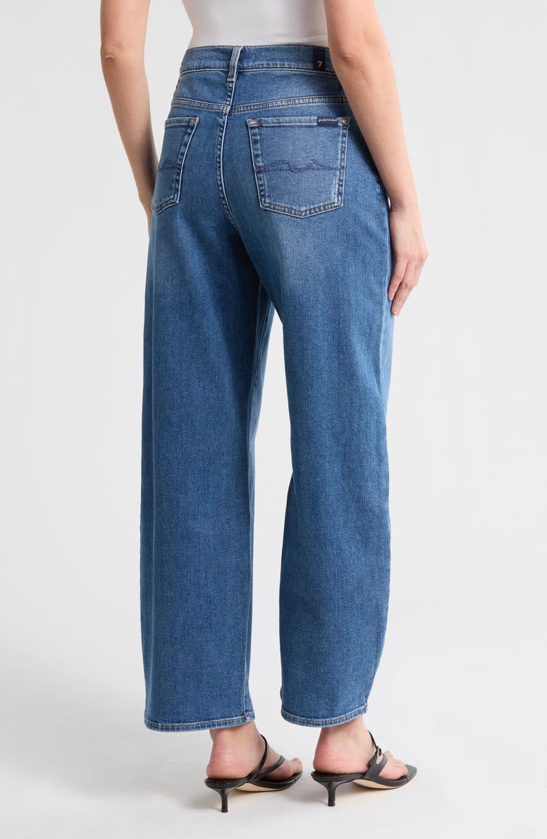 7 For All Mankind Bonnie Curvilinear Barrel Leg Jeans, Alternate, color, 