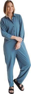 Turtledove London Organic Cotton Shana Collared Jumpsuit