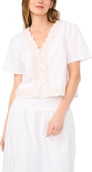 Parker Embroidered Buttoned Cotton Shirt