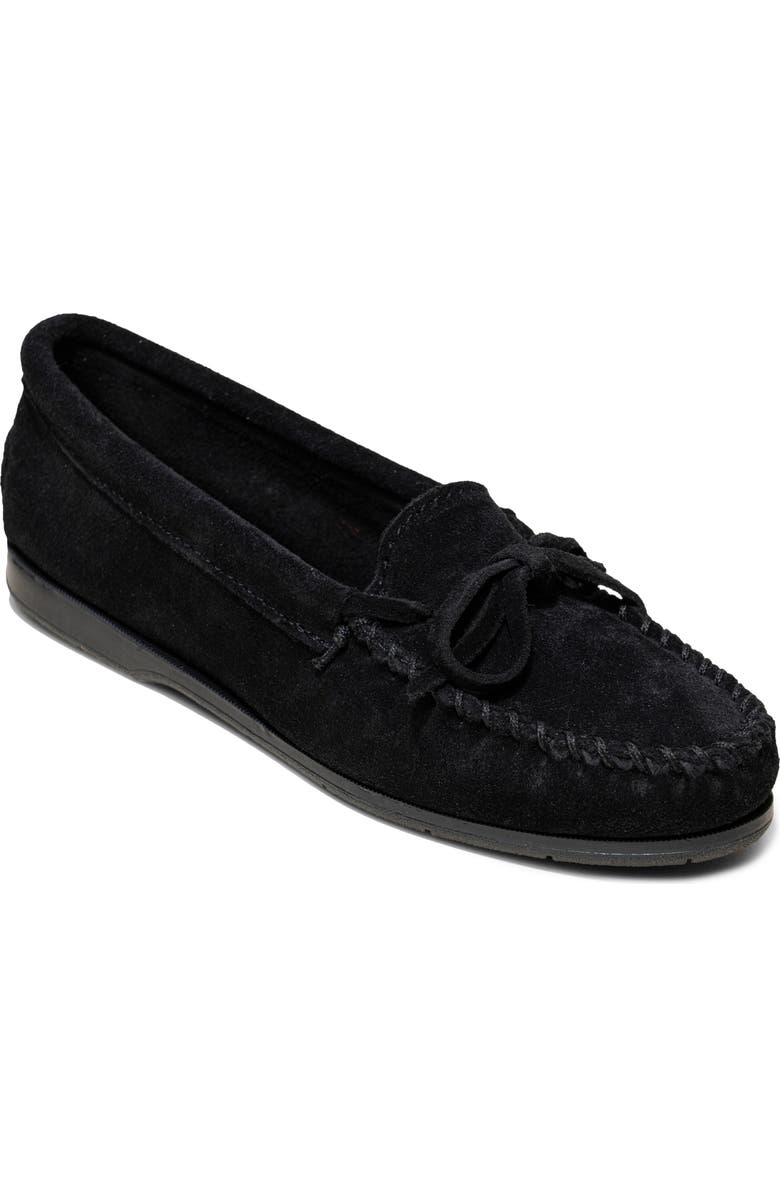 Minnetonka Tie Slipper, Main, color,