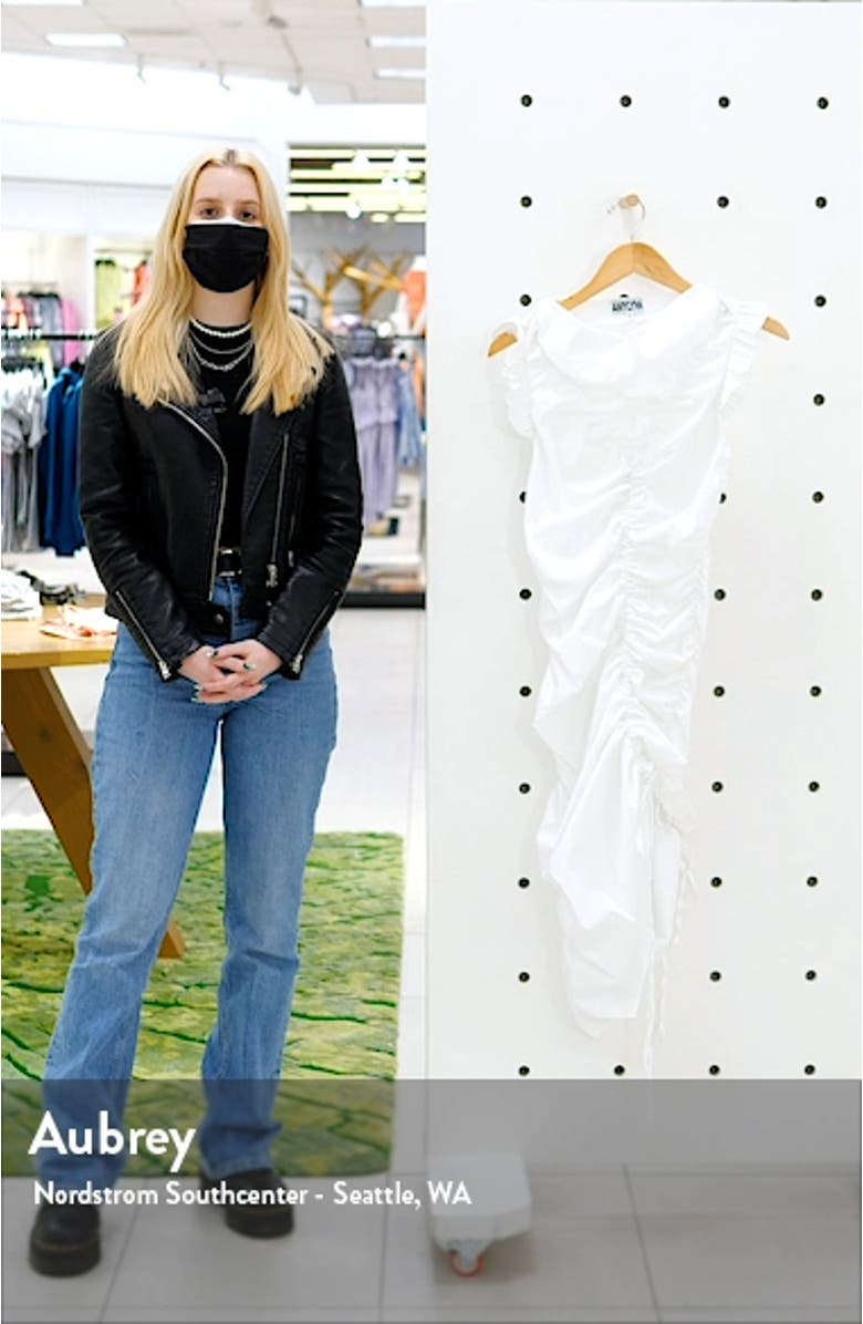 Cowl Neck Ruched Dress, sales video thumbnail