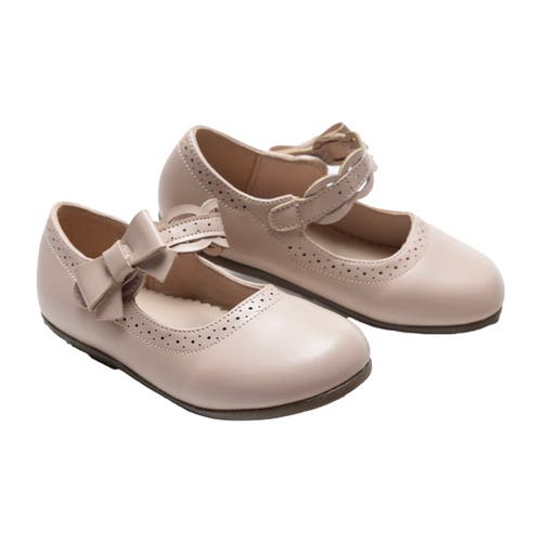 Tulleen Ribbon Banded Flats In Pink