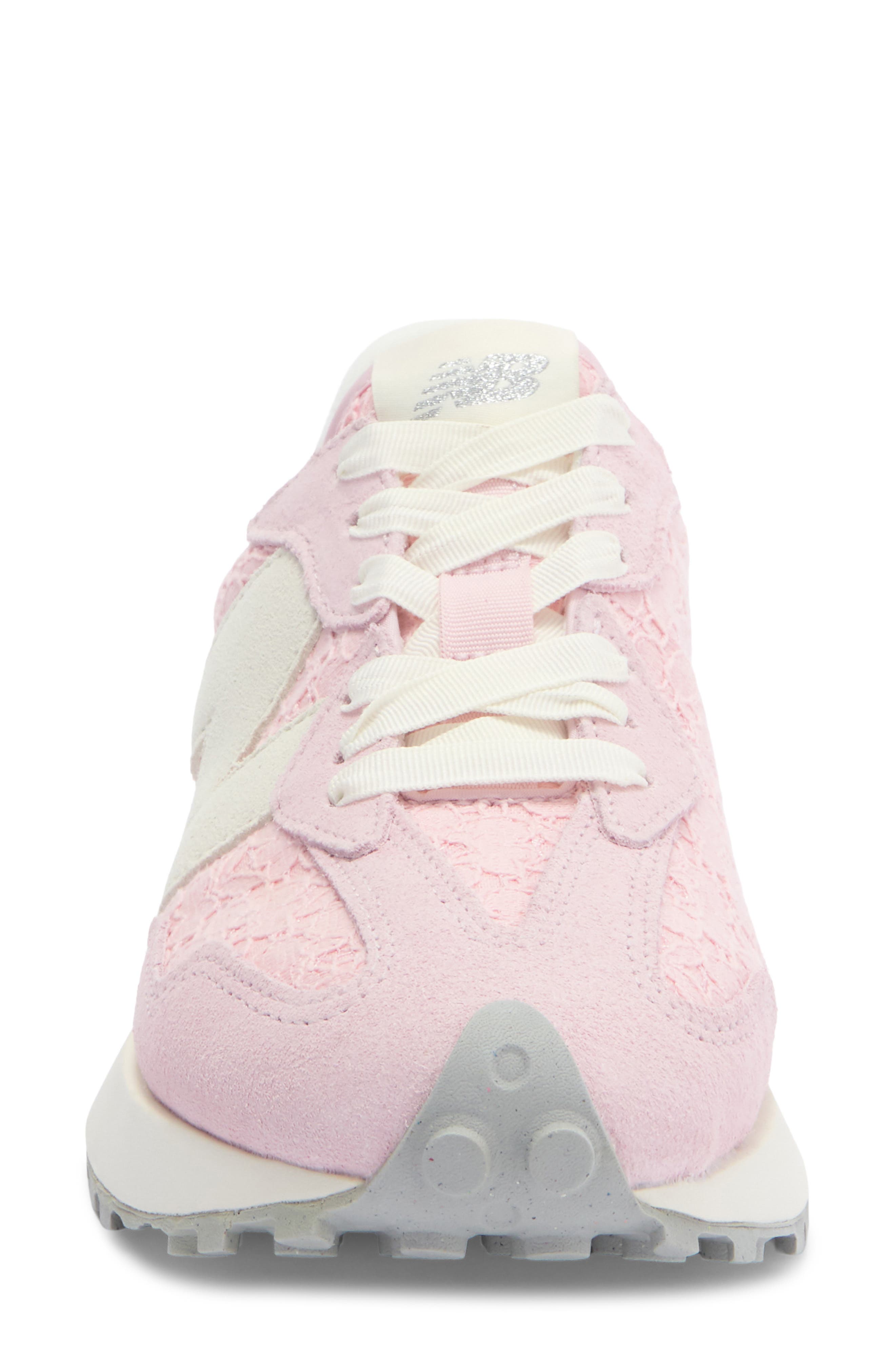 New Balance 327 Lace Sneaker, Alternate, color, Rose Sugar/ Sea Salt