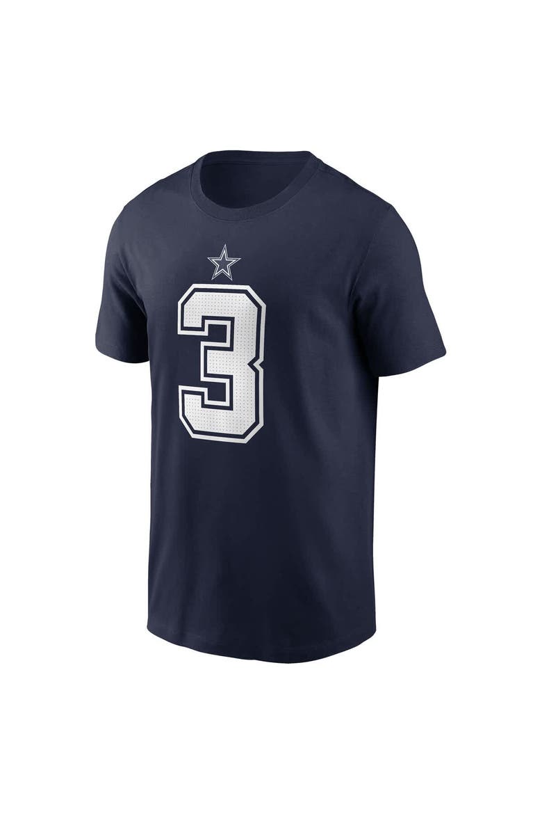 Men's Nike George Pickens Navy Dallas Cowboys Name & Number T-Shirt, Alternate, color, Navy