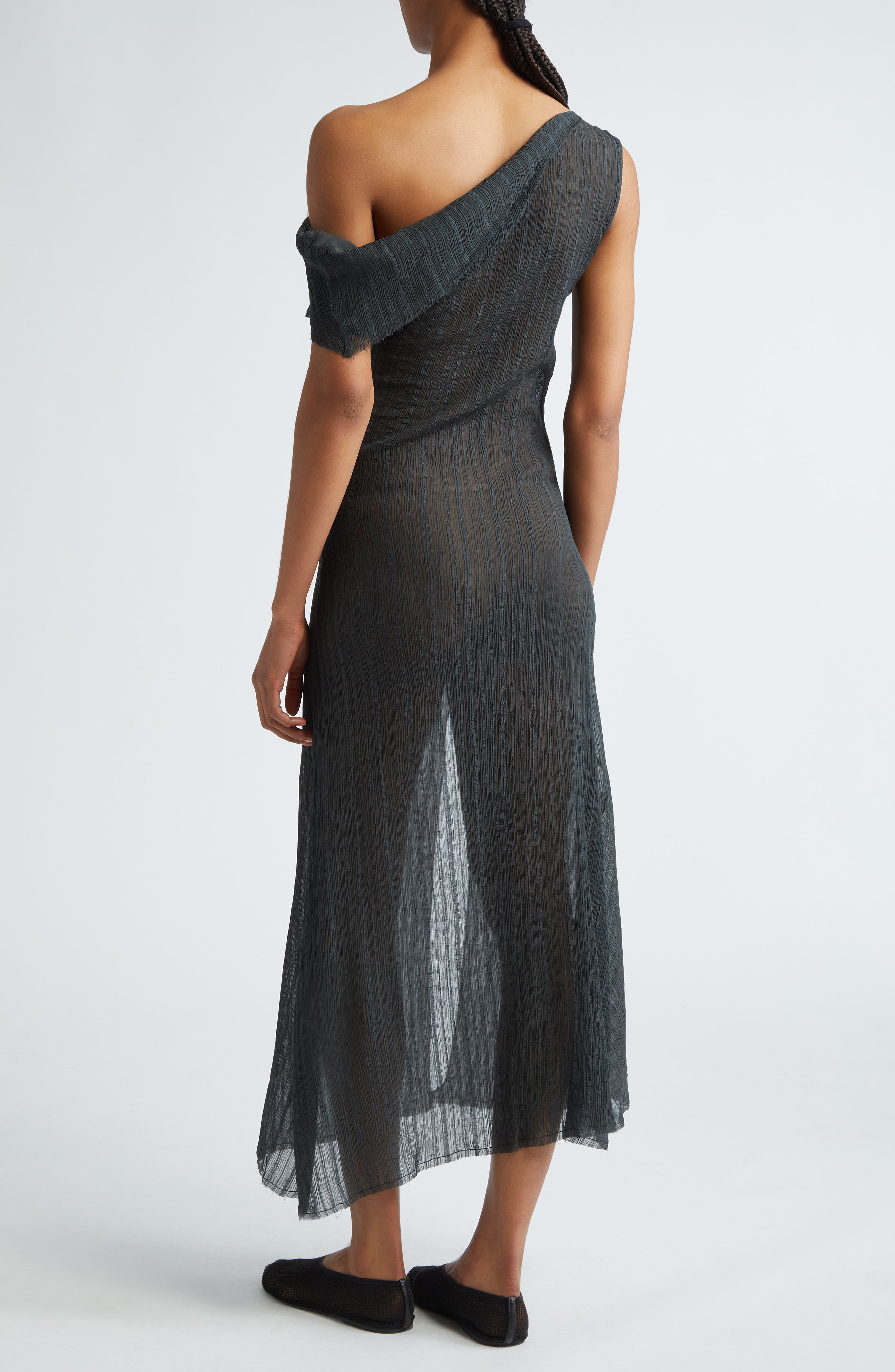 Paloma Wool Alice One-Shoulder Cotton & Silk Dress (Women) | Nordstrom