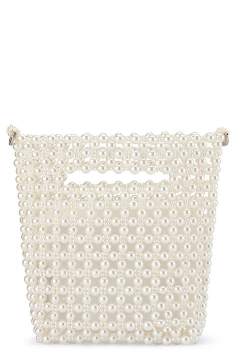 Tilda Faux Pearl Grab Bag