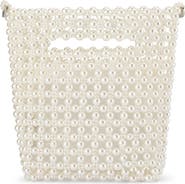 Olga Berg Tilda Faux Pearl Grab Bag