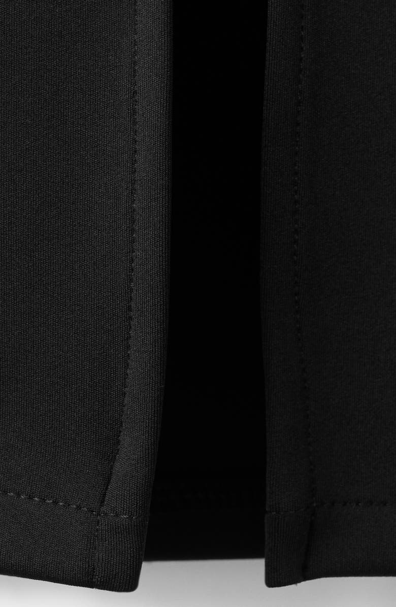 MANGO Sleeveless V-Neck Dress, Alternate, color, Black