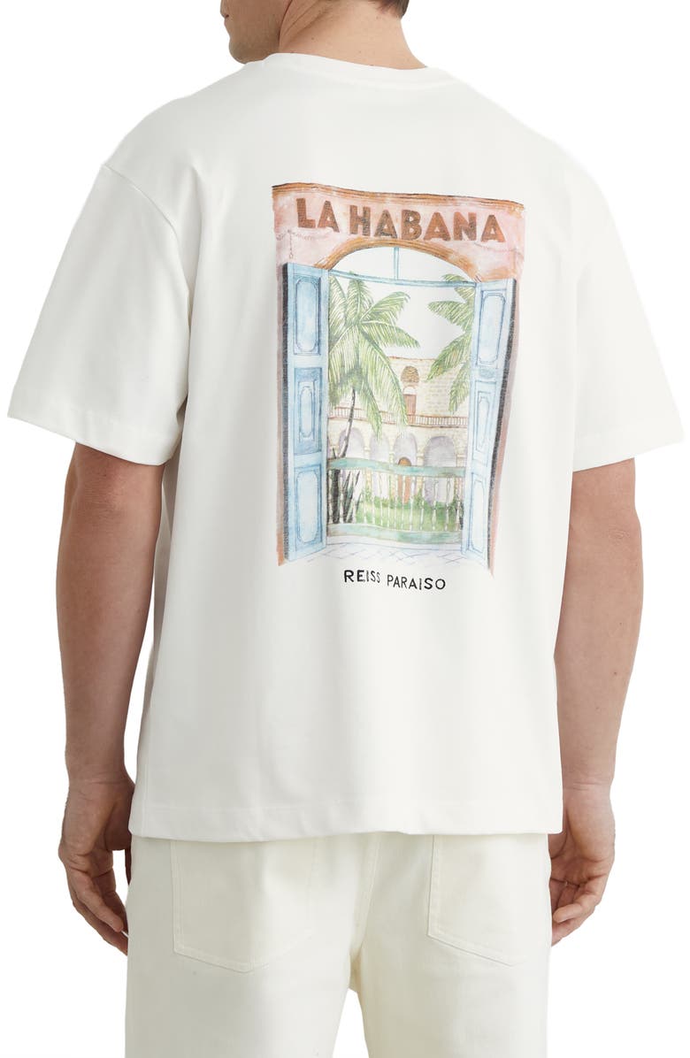 Reiss Paraiso Graphic T-Shirt, Alternate, color,